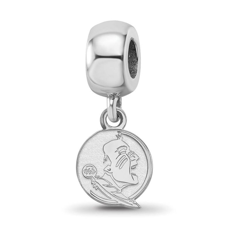Sterling Silver Florida State University Xs Dangle Bead Charm